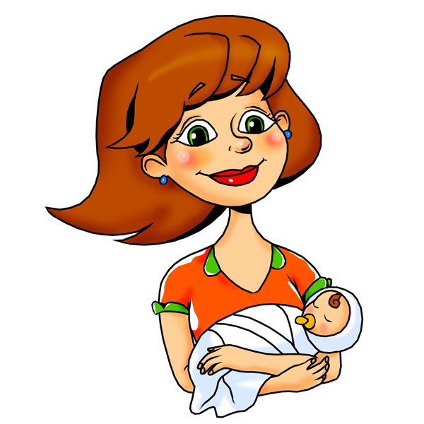 Мама мультяшная