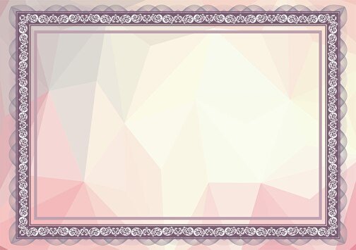 Рамка для подарочного сертификата