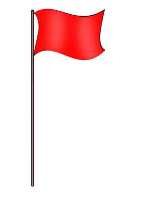 Флажок мультяшный