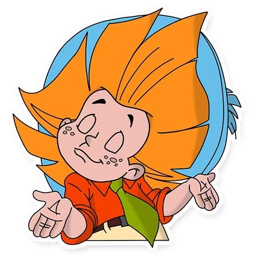 Стикеры Незнайка