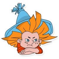 Грустный Незнайка