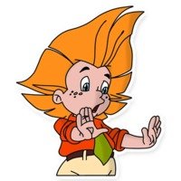 Незнайка на прозрачном фоне