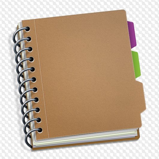 Ежедневник без фона