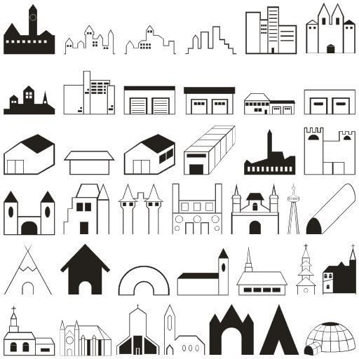 Coreldraw здание