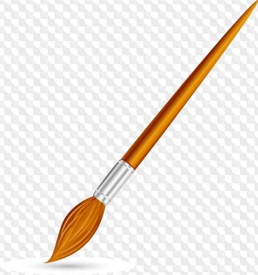 Кисточка значок