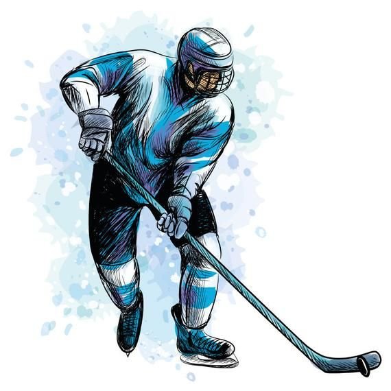 Хоккеист Графика