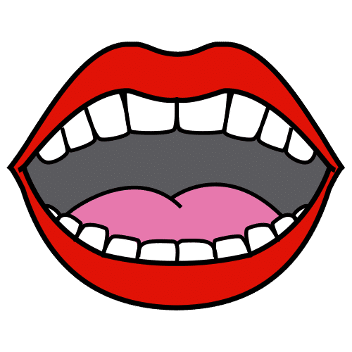 Улыбающийся рот