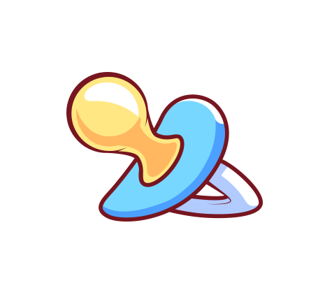 Смайлик с соской