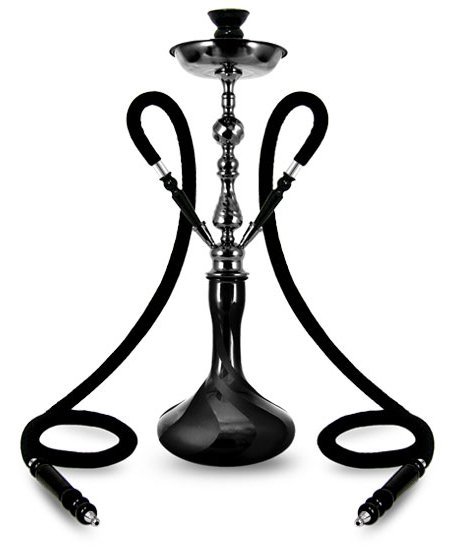 Кальян на белом фоне