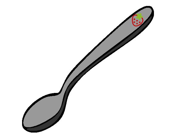 Ложка мультяшная