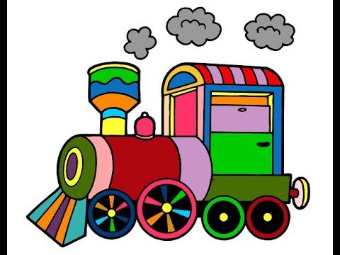 Паровозик с животными