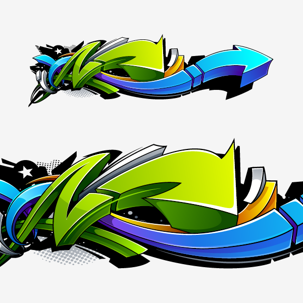 Векторное граффити