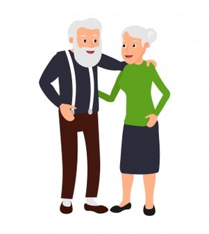 Бабушка и дедушка