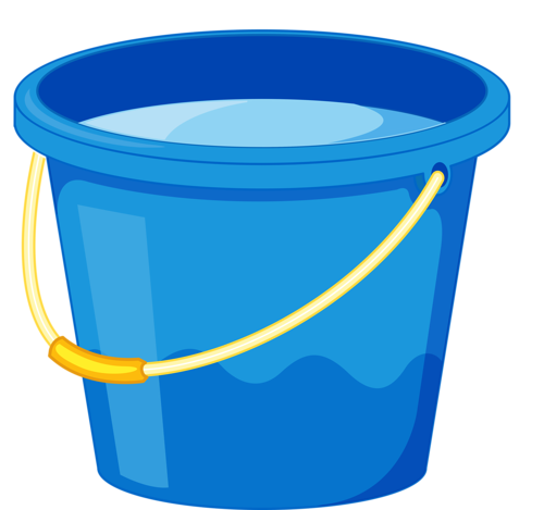 Ведро для снеговика