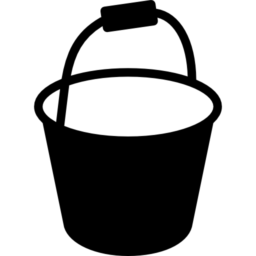 Ведерко без фона
