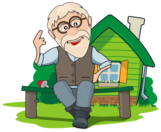 Дедушка мультяшные