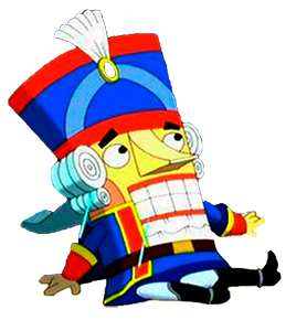 Щелкунчик на прозрачном фоне