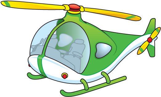 Вертолет для рисования