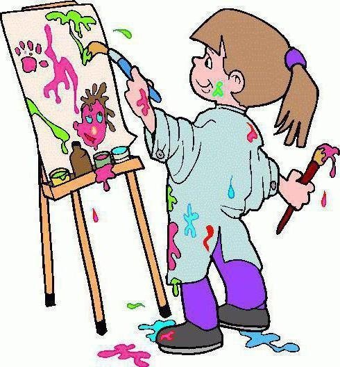 Художники рисуют детей