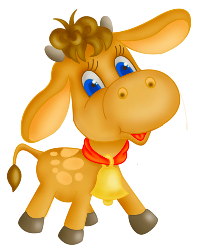 Бычок мультяшный