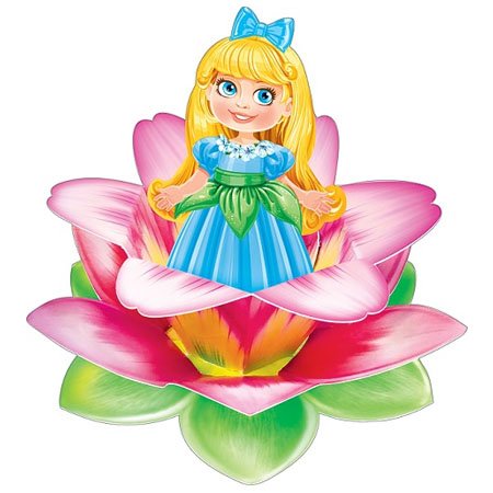 Сказочные персонажи Дюймовочка