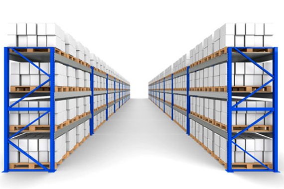 Пиктограмма складские стеллажи