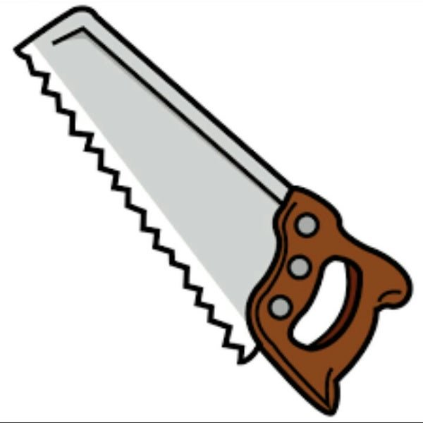 Пила мультяшная