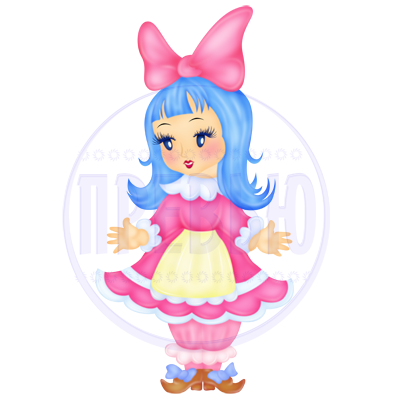 Альвина на прозрачном фоне