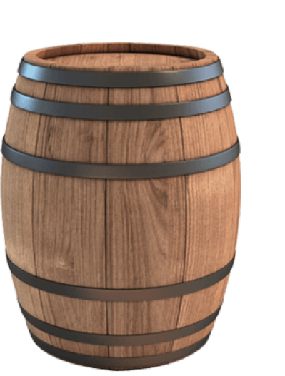 Деревянная бочка вектор