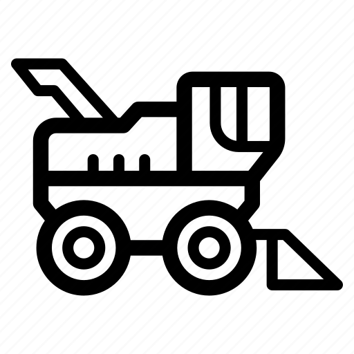 Комбайн иконка вектор