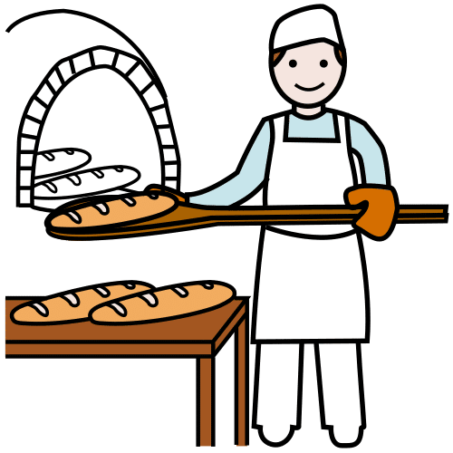 Пекарня на прозрачном фоне