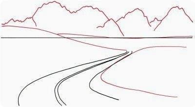 Дорога контур