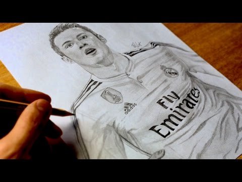 Криштиану Роналду рисовать майку