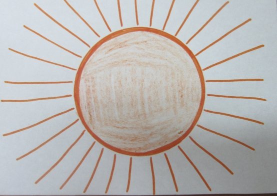 Рисование светит солнышко вторая младшая группа