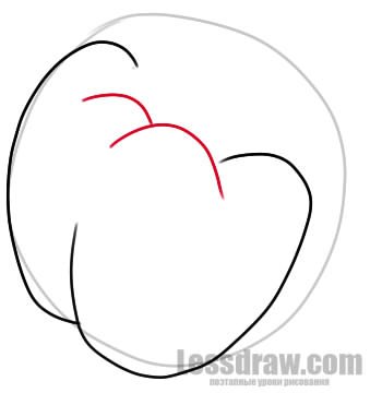 Перец карандашом поэтапно