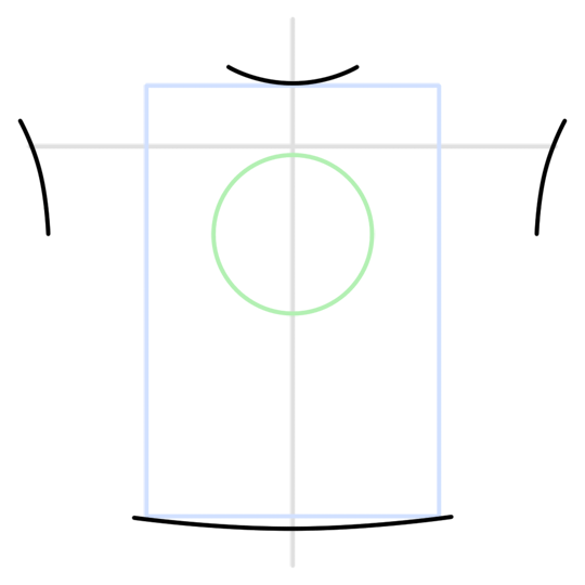 Футболка поэтапно