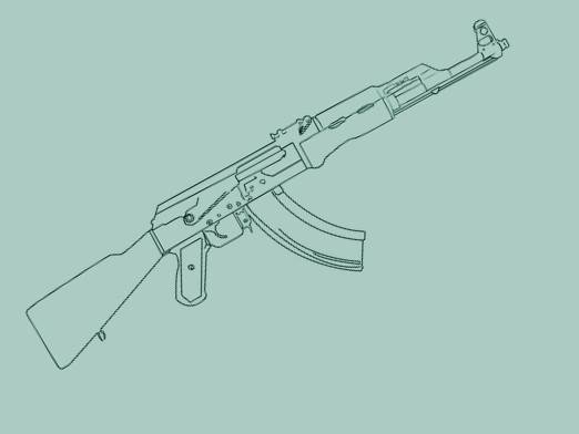 Поэтапное рисование автомата