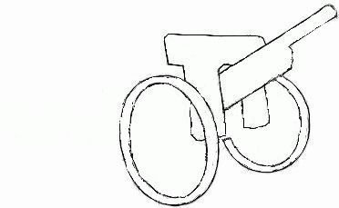 Пошагово нарисовать пушку