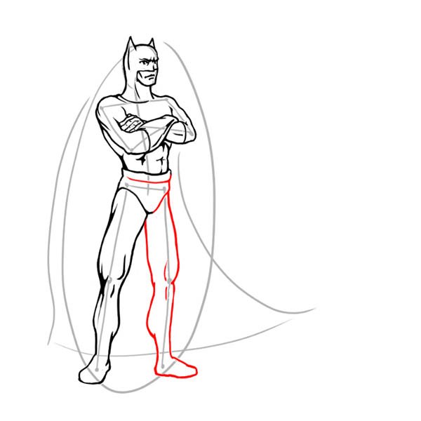 Учимся рисовать супергероев