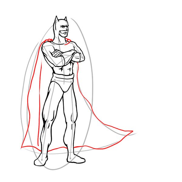 Рисунки супергероя для начинающих
