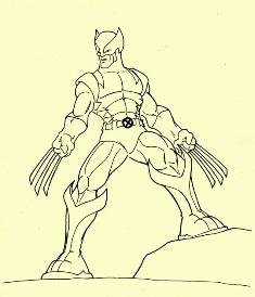 Супер герои перерисовать