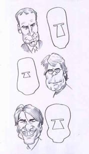 Шарж карандашом для начинающих