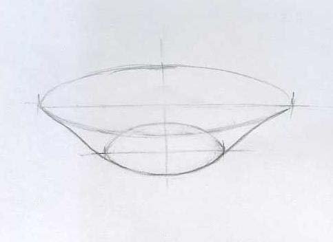 Построение тарелки