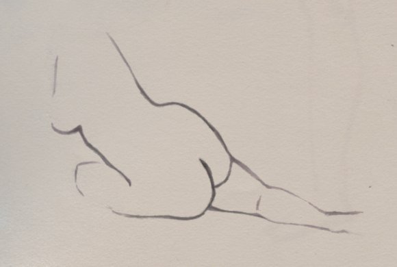 Пописька нарисованная