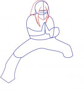 Поэтапно аниме Неджи