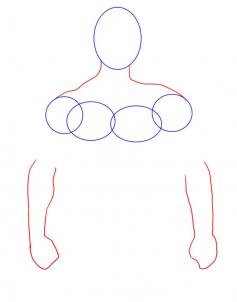 Нарисовать Конан карандашом поэтапно
