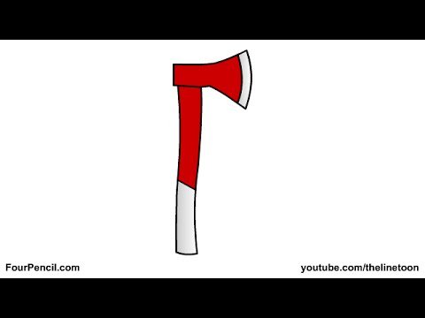 Топор карандашом