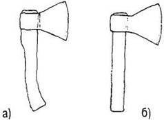 Трафарет топор для пожарного щита