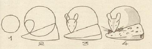 Мышь карандашом легко