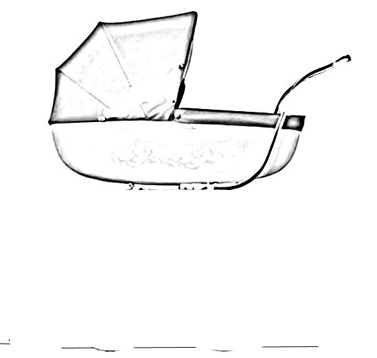 Люлька карандашом